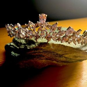 *Flower Girl Add-On’s - Tiara & “Flower Girl” Gold Lettering Silk Robe